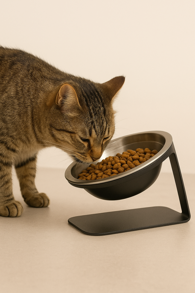 Comedouro elevado para gatos - Imagem 5