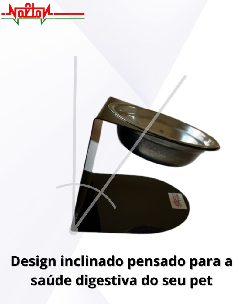 Comedouro elevado para gatos - Imagem 2